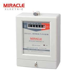 DDS-121L   Single phase electronic active energy meter